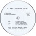 RED CHAIR FADEAWAY Mr. Jones +3 (Cosmic English Music CTA 105) UK 1989 45RPM 12" EP (Folk Rock)
